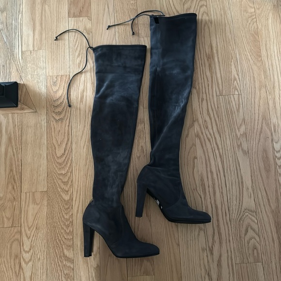 Stuart Weitzman suede highland boot - Picture 2 of 7